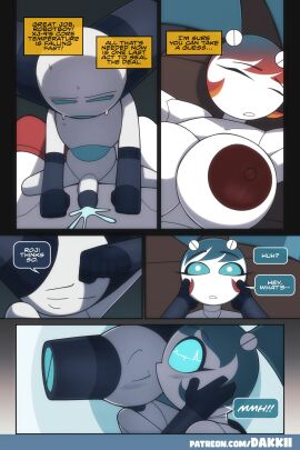 1boy 1boy1girl 1girls after_sex android android_girl ass big_ass big_breasts bigger_female breasts bust busty cartoon_network chest comic couple couple_(romantic) couple_sex crossover cum cum_on_body curvaceous curvy dakkii digital_media digital_media_(artwork) female gynoid height_difference hips hourglass_figure huge_ass huge_breasts humanoid jenny_wakeman kiss large_ass large_breasts larger_female layziidakkii legs light-skinned_female light_skin male male/female mature mature_female metallic_body mlaatr my_life_as_a_teenage_robot nickelodeon robot robot_boy robot_girl robot_humanoid robotboy robotboy_(character) sequence_zero sex shorter_male size_difference smaller_male story straight tall taller_female thick_hips thick_legs thick_thighs thighs voluptuous voluptuous_female waist white-skinned_female white_body white_skin wholesome wholesome_sex wide_hips xj-9