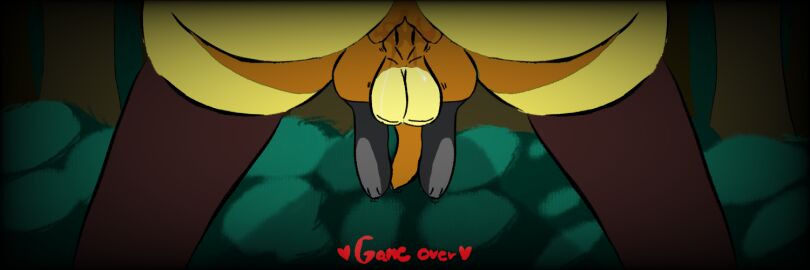 balls between_legs_view between_thighs big_balls big_penis caught deep_penetration female game_freak game_over generation_4_pokemon larger_female lucario male nintendo penis pokemon pokemon_(species) pussy pussy_juice pussy_juice_drip pussy_lips riolu shiny_lucario shiny_pokemon shiny_riolu size_difference small_but_hung smaller_male stuck_in_pussy tanbagel vagina vaginal_penetration vaginal_sex