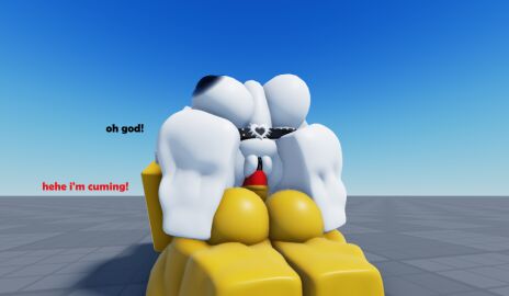 1futa 1girls 3d ass balls balls_deep baseplate big_ass big_breasts big_cock black_hair blush breasts dialogue english_text female futa_on_female futanari huge_breasts huge_cock intersex penis pumpkinlesspie roblox roblox_avatar robloxian stomach_bulge tagme tagme_(artist) text thick_thighs white_body