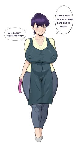 1boy 1girls ass before_sex big_ass big_breasts big_butt big_nipples breasts capybsr cheating cheating_female cheating_girlfriend cheating_wife condom female holding huge_ass huge_breasts komi-san_wa_komyushou_desu komi_can't_communicate komi_shuuko male mature mature_female mature_milf mature_tomboy milf mommy purple_hair short_hair thick thick_ass thick_butt thick_hips thick_legs thick_thighs tomboy tomboy_milf voluptuous voluptuous_female