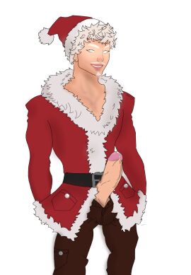 1boy dress_to_impress male male_only santa_claus santa_claus_(dress_to_impress) solo