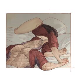 deadpool gay lkikai male male/male male_only marvel marvel_comics peter_parker spider-man spider-man_(series) wade_wilson