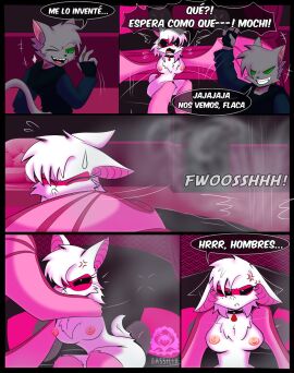 anthro anthro_on_anthro bassilixxx23 comic critters_(poppy_playtime) nightmare_critters no_humans oc poppy_playtime poppy_playtime_(chapter_3) poppy_playtime_(chapter_4) rabie_baby_(poppy_playtime) smiling_critters