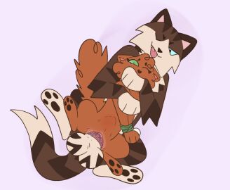 anthro backsack balls ballsack bye_bye_squilf deadingdog female forced_sex hawkfrost_(warriors) male male/female non-con non-consensual questionable_consent squirrelflight_(warriors) straight tagme warriors_(cats)