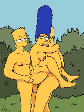 1girls 20th_century_fox 20th_century_studios 2boys accurate_art_style age_difference aged_up anal anal_sex balls ballsack bart_simpson blue_hair carrying_partner dilf father_and_son_(lore) female grass homer_simpson human human_on_human human_only incest lockandlewd male male/female male_nipples marge_simpson milf mother_and_son nipples outdoors outdoors_sex penis penis_in_anus penis_in_pussy pussy sex standing standing_sex straight straight_sex the_simpsons yellow_body yellow_skin