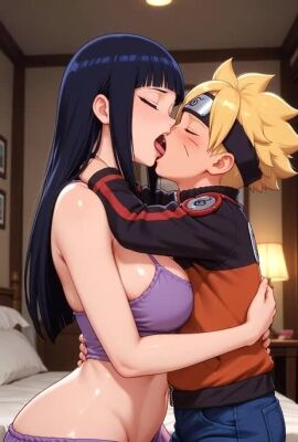2025 2d age_difference ai_generated aistuffo animated big_breasts blush boruto:_naruto_next_generations cosplay dark_hair hug hyuuga_hinata kissing long_hair tagme tongue_kiss topwear uzumaki_boruto video whisker_markings white_eyes