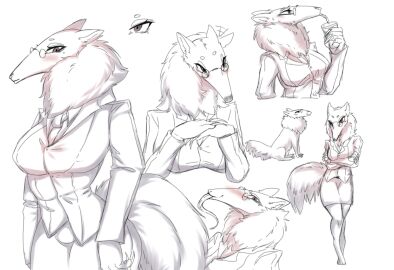 1girls anteater anteater_ears anteater_tail anthro artist_request beauty_mark blushing brown_pupils female female_only furry glasses juice_box long_tongue sweat unknown_artist white_fur