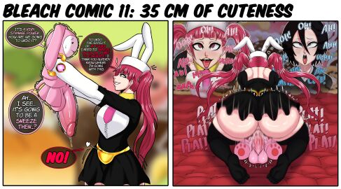 ahe_gao big_cock bleach bleach:_the_thousand-year_blood_war comic_page cowgirl_position cumming dokugamine_riruka futa_on_female futanari hard_sex imminent_sex kuchiki_rukia overnsfw plush_doll plushie plushification plushophilia ponytails red_eyes red_hair riruka_dokugamine tagme