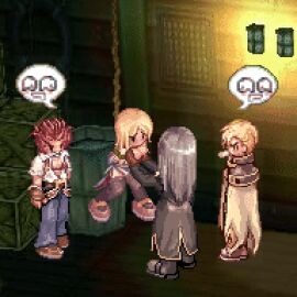 animated artist_request blonde_hair breasts captured captured_heroine clothing female large_breasts pixel_art priest_(ragnarok_online) priestess ragnarok_online restrained stockings straight teasing