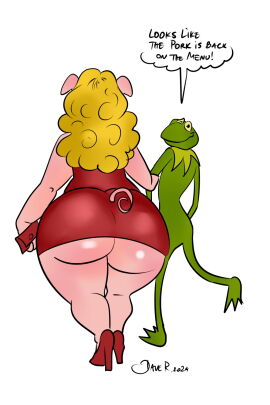 1boy 1girls amphibian amphibian_humanoid amphibian_man animal_humanoid anthro ass big_ass big_breasts big_thighs boobs bottom_heavy breasts bust busty chest curvaceous curvy curvy_figure digital_media_(artwork) female female_focus frog frog_boy frog_humanoid green-skinned_male green_body green_skin hips hourglass_figure huge_ass huge_breasts humanoid kermit_the_frog large_ass large_breasts legs light-skinned_female light_skin male male/female mammal mammal_humanoid mature mature_female mavruda miss_piggy muppets pig pig_humanoid straight swine thick thick_hips thick_legs thick_thighs thighs tits top_heavy voluptuous waist wide_hips wide_thighs