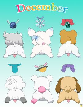 absurd_res anthro anus arctic_fox artist_logo ass balls bear bow_ribbon brown_body brown_fur canid canine canis chite_(jewelpet) domestic_dog domestic_rabbit english_text felid feline female female_anthro femboy fox fur gay gay_anal gay_male gay_sex genitals gradient_background granite_(jewelpet) group haplorhine hi_res homosexual homosexual_male homosexual_sex io_(jewelpet) jewelpet jewelry labra_(jewelpet) lagomorph larimar_(jewelpet) leporid lion logo lop_rabbit lying male male/male male_anthro male_penetrated mammal monkey necklace necktie on_front oryctolagus pantherine penis pichu90 polar_bear primate rabbit sanrio sega_fave simple_background tapering_penis tata_(jewelpet) text true_fox ursine vulva white_body x_anus