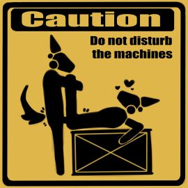 1:1 anthro biped crate duo emanata erection femboy gay gay_anal gay_male gay_sex genitals heart_symbol hi_res holding_both_legs homosexual homosexual_male homosexual_sex jarlium legs_up lying machine male male/male male_only male_penetrated male_penetrating male_penetrating_male meme on_back on_crate penetration penis protogen protogen_visor raised_tail sex sign signature simple_background solo_male standing table_lotus_position tail yaoi yellow_background