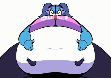 animated aqua_(zer0264) bbw big_breasts breasts female gardevoir huge_breasts overweight pokemon pokemon_(species) ssbbw tagme testthehuman thick_thighs wide_hips