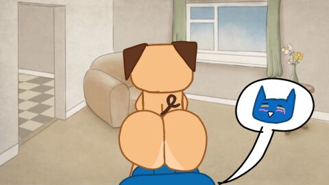 aged_up amazon_prime anal anal_insertion anal_sex animated ass ass_fuck ass_fucking assfuck assfucking big_ass big_penis blue_body blue_fur blue_penis blush blushed blushed_face canine cat_boy catboy cum cum_inside cum_on_penis cumshot dog_ears emma_the_pug_(pete_the_cat) enjoying enjoying_sex feline foreskin friendly_fire friends fucking furry hi_res high_quality high_resolution highres huge_ass large_penis penis pete_the_cat pete_the_cat_(character) pug sex uncircumcised uncircumcised_penis