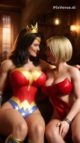 ai_generated ibnalxuffasch94 injustice_2 kara_zor-el supergirl tagme video wonder_woman
