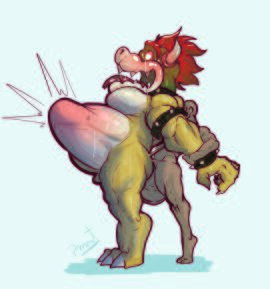 ahe_gao anal anal_orgasm anal_sex anthro ass balls big_balls big_penis blush bodily_fluids bowser bracelet bulge claws collar duo extreme_penetration fangs finger_claws from_behind_position genitals hi_res horn huge_balls huge_cock human human_penetrating jewelry koopa looking_pleasured male male/male male_penetrated male_penetrating male_penetrating_male mammal mario_(series) nintendo open_mouth orgasm orgasm_face penetration penile penile_penetration penis penis_in_ass penis_size_difference pinumontbalou saliva scalie sex stomach_bulge sweat tears tears_of_pleasure teeth toe_claws tongue tongue_out
