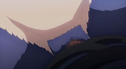 1boy 2021 20s animated censored clothed_male_nude_female completely_nude cowgirl_position dog_girl female hairy_legs jinmen-ken_(toilet_no_hanako-san) jinmenken_(yokai) male monster_girl mosaic_censoring nude outdoors penis pubic_hair pussy sex spread_legs straddling straight tagme toilet_no_hanako-san_vs_kukkyou_taimashi vaginal_penetration