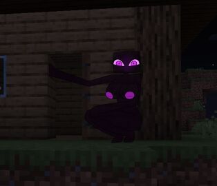 big_breasts breasts enderman enderwoman female inverted_nipples inviting minecraft purple_skin rule_63 solo supernaturals vanilla