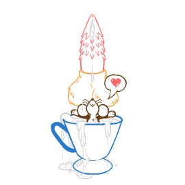 ambiguous_gender anatomically_correct anatomically_correct_genitalia anthro balls bodily_fluids brown_body brown_fur buckteeth container cum cum_bath cum_drip cup digital_media_(artwork) disembodied_penis domestic_cat dripping duo excessive_cum excessive_genital_fluids felid feline felis fur furry_balls genital_fluids genitals heart_symbol itti_(ittithemouse) ittithemouse line_art looking_at_another looking_at_balls looking_at_genitalia looking_at_partner looking_at_penis looking_up male mammal messy micro micro_macro mouse murid murine nude offscreen_character orange_body orange_fur partial_male penile_spines penis penis_only pixel_(artwork) rodent smile tea_cup teeth trans_woman transfem white_background