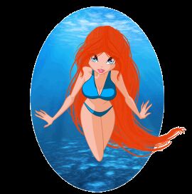 4kids_entertainment alpha_channel animated beach bikini bikini_bottom bikini_top bloom_(winx_club) cute female for_sticker_use gif human human_form nickelodeon rainbow_(animation_studio) sticker_template transparent_background underwater winx_club