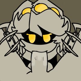 1boy 1girls 2d blowjob desperate dick disgusted distracted female humanoid male male/female murder_drones oral penis robot robot_girl robot_humanoid screen_face sex sucking_penis v_(murder_drones) white_hair yellow_eyes