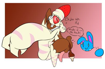 alcremie ambiguous_gender anthro ass azumarill balls bite biting_lip biting_own_lip blue_body border brown_background brown_body brown_fur cotton_tail cybernetics cyborg english_text feces feces_as_food feral floppy_ears food fruit fur futanari generation_2_pokemon generation_4_pokemon generation_7_pokemon generation_8_pokemon genitals gradient_background hi_res hybrid ice_cream_cone ice_cream_scat intersex long_ears long_penis lopunny machine merengue_(rakugaki) nintendo penis pink_body pink_fur plant pokemon pokemon_(species) pooping_in_ice_cream_cone primarina rakugaki_(artist) scat scatplay self_bite simple_background solo sprinkles sprinkles_in_feces star_eyes strawberry teeth text thought_bubble unusual_feces white_body white_border white_fur