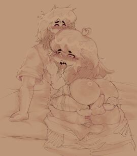 1boy 1girls ahe_gao arm_hair ass balls big_ass big_balls big_breasts big_butt big_penis blush blush_lines breasts clothed_sex enjoying enjoyment erection female friday_night_funkin friday_night_funkin_mod hand_on_bed heart-shaped_pupils larger_male looking_back male messy_hair monochrome muscles muscular muscular_male on_bed pants_down penis pussy scooby-doo self_upload sex shaggy_rogers sharp_teeth size_difference sketch sketchy sky_(friday_night_funkin) skyfan23 skyverse smaller_female straight striped_thighhighs testicles thick_ass thick_eyebrows thick_hips thick_penis thighhighs thighs tongue_piercing