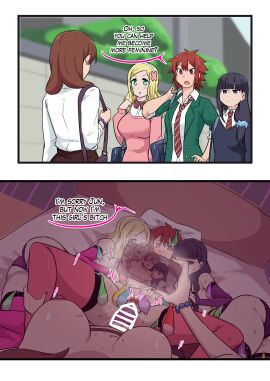 1futa 2koma 3girls aizawa_tomo alternate_version_available areolae big_breasts big_penis black_hair blonde_hair bottomless breasts carol_olston censored cheating clitoris clothed clothing colored colored_nails condom condom_accessories condom_on_penis cucked_by_futa cuckold dialogue english_text erection faceless faceless_character faceless_futa female filled_condom filled_condoms futa_on_female futadom futanari green_eyes hands_on_legs harem heart-shaped_pupils human instant_loss instant_loss_2koma intersex licking_nipples light-skinned_female light-skinned_futa light_skin lingerie long_hair middle_finger misuzu_gundou mostly_nude netorare nipples ntr penis phone pubic_hair pussy red_eyes red_hair safe_sex sex spread_legs string_bra sucking_nipples taking_picture text thighhighs threesome tie tomboy tomo-chan_wa_onna_no_ko ukaya_masaru_mx unseen_futa_face used_condom v vaginal_penetration vaginal_sex yuri