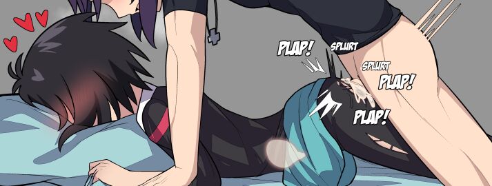 1boy 1girls aged_up arched_back black_hair bluebutt05 bluebutterfly blush clothed clothed_female clothed_sex clothes cum cum_in_pussy cum_inside cumming cumming_together cumming_while_penetrated ejaculation face_in_pillow female grabbing_sheets grey_background male marvel marvel_comics peni_parker prone_bone pussy sex short_hair simple_background spider-man:_across_the_spider-verse spider-man:_into_the_spider-verse spider-man_(series) straight torn_clothes vaginal_penetration vaginal_sex