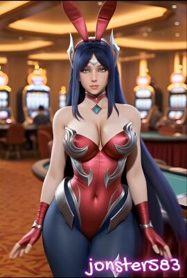 1girls 3d 3d_animation 3d_model ai_generated battle_bunny_irelia irelia_xan jonster583 league_of_legends league_of_legends:_wild_rift nude solo solo_female solo_focus tagme video