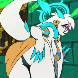 1girls 2024 2d 2d_(artwork) 2d_animation angela_flux angela_flux_(kiseff) animated animated_gif anthro ass ass_jiggle ass_shake ass_shaking ass_slap atlyss big big_ass big_breasts big_butt black_panties breasts butt_jiggle cameltoe clothed clothing curvy curvy_female curvy_figure fat_ass fat_butt female fur gif huge_ass huge_butt hyper_ass hyper_butt jiggling_ass kubold_(atlyss) large_ass large_butt looking_at_viewer looking_back looking_back_at_viewer loop looping_animation massive_ass massive_butt panties pussy shaking_ass shaking_butt slapping_ass slapping_own_ass solo solo_female spank_marks standing teasing thick_ass thick_butt thick_thighs twistedgrim underwear voluptuous voluptuous_female white_body white_fur