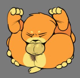 2024 ass balls big_ass big_balls chipchell furry hesper_(chipchell) huge_balls male original original_character tagme