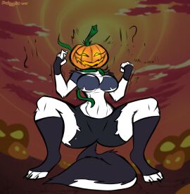 1girls 2d_(artwork) absurd_res ass background big_ass big_butt brainwashing breasts clothed clothed_female clothing confused confused_look confusion corruption davidthewolfx10 demon demon_girl digital_media_(artwork) drone dronification female fingerless_gloves fur furry furry_female furry_only halloween halloween_theme hellhound helluva_boss hi_res huge_ass hypnosis jack-o'-lantern leggings loona_(helluva_boss) mammal medium_breasts mind_control open_mouth plant pose pumpkin pumpkin_head pumpkin_patch resisting resisting_orgasm resisting_pleasure smile tail tan_body thick_ass thick_hips thick_thighs vine_tentacles vines