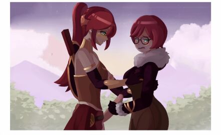 1futa 1girls 2d age_difference animated big_penis biocrine breasts clothed clothing cum cum_on_clothes cum_on_face cum_on_hair cumshot daughter duo ejaculation erection female fully_clothed futa_on_female futanari glasses handjob human incest intersex light-skinned_female light-skinned_futa light_skin long_hair mostly_clothed mother mother_and_daughter mp4 no_sound parent parent_and_child penis penis_out ponytail pyrrha's_mom pyrrha_nikos red_hair rwby segal03 short_hair side_view standing video