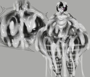 1girls after_sex alternate_version_available areolae ass ass_bigger_than_head behind_view big_areola big_ass big_breasts big_butt black_hair black_sclera bottom_heavy breasts breasts_bigger_than_head bubble_ass bubble_butt cum cum_bubble cum_drip cum_glaze cum_in_mouth cum_in_nose cum_on_ass cum_on_body cum_on_breasts cum_on_face cum_splatter cum_string curvaceous curvy curvy_figure erect_nipples excessive_cum female female_only five_nights_at_freddy's five_nights_at_freddy's_2 front_view huge_ass huge_breasts marionette_(fnaf) musclegut nipples nude open_mouth puppet_(fnaf) puppet_(thepuppetlover) saltychocolate3 short_hair solo solo_focus thick_thighs tongue tongue_out voluptuous voluptuous_female white_eyes wide_hips