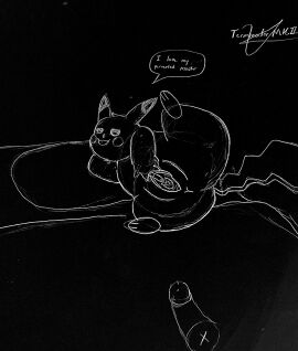 animated dialogue dirty_talk penis pikachu pokemon pussy y_anus