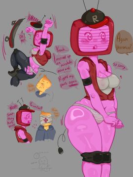 bighips breasts exhibitionism fat_ass female forsaken_(roblox) girl hips noob_(forsaken) noobcute noobsilly roblox_game sexy_pose torn_clothes veeronica_(forsaken)