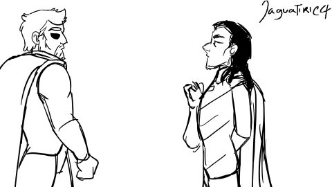 gay jaguatiric4 loki_(marvel) male marvel marvel_comics thor:_ragnarok thor_(marvel)
