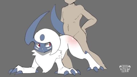 16:9 2d_animation absol animated anus ass ass_up bodily_fluids cervikalova cum cum_from_vagina cum_in_vagina cum_inside doggy_style duo erection female female_on_human female_penetrated feral feral_penetrated frame_by_frame from_behind_position from_front_position fur generation_3_pokemon genital_fluids genitals grey_background human human_on_feral human_penetrating human_penetrating_female human_penetrating_feral humanoid_genitalia humanoid_penis interspecies leaking_cum lying male male/female male_on_feral male_penetrating male_penetrating_female male_penetrating_feral mammal missionary_position nintendo no_sound on_back orgasm penetration penile penile_penetration penis penis_in_vagina pokemon pokemon_(species) pokephilia sex short_playtime simple_background tagme tail vaginal_fluids vaginal_penetration video vulva widescreen zoophilia