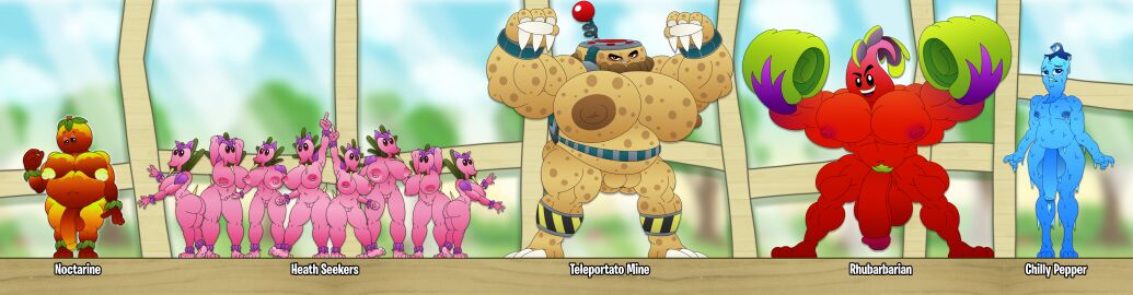 3_toes 4_fingers abs absurd_res alternate_species annaengine areola arm_markings ass balls barefoot belly belt biceps big_balls big_breasts big_claws big_muscles big_pecs big_penis biped black_eyes blue_body blue_nipples blue_penis bracelet breasts brown_nipples chart chest_markings chilly_pepper_(pvz) circumcised claws cybernetics cyborg detailed_background digital_drawing_(artwork) digital_media_(artwork) dripping electronic_arts elemental_creature elemental_humanoid english_text feet female femboy fingers flaccid flexing flora_fauna flower flower_creature flower_humanoid food food_creature food_humanoid foreskin freezing front_view fruit fruit_humanoid genitals gesture glans glowing glowing_body glowing_nipples gradient_body gradient_penis group half-closed_eyes hand_gesture hands_behind_head heath_seeker_(pvz) height_chart hi_res huge_balls huge_breasts huge_cock humanoid humanoid_genitalia humanoid_penis humanoidized ice inferno_(pvz) jewelry leaf leaf_hair leaf_pubes living_fruit living_vegetable looking_at_viewer looking_back looking_back_at_viewer machine male markings model_sheet monotone_body mouthless multicolored_body multicolored_penis muscular muscular_arms muscular_female muscular_humanoid muscular_male narrowed_eyes navel nectarine_(fruit) nervous nipples noctarine_(pvz) nude open_mouth orange_body orange_penis overweight overweight_humanoid overweight_male pecs penis pepper_(fruit) petals pink_body pink_nipples plant plant_hair plant_humanoid plants_vs._zombies plump_labia pointing pointing_up popcap_games pose potato pseudo_hair pubes raised_arm raised_arms red_body red_penis rhubarbarian_(pvz) saggy_balls shaking shivering sky slightly_chubby slightly_chubby_female slim slim_humanoid slim_male smile smiling_at_viewer spikes spikes_(anatomy) spots spotted_body spread_arms spread_legs spreading standing tan_body teeth teleportato_mine_(pvz) text thick_thighs toe_claws toes tree two_tone_body unusual_hands vegetable vegetable_humanoid vulva wide_hips window yellow_body yellow_nipples yellow_penis