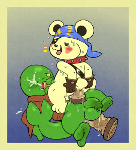 anal anal_masturbation anal_sex argon_vile ass balls bandana bar_emanata bear bodily_fluids clothing collar cum dildo dildo_in_ass dildo_insertion duo emanata erection eye_patch eyewear flaccid foreskin genital_fluids genitals gloves handjob handwear hi_res kerchief male male/male male_penetrated mammal masturbation non-human non-human_only object_in_ass penetration penile penis sands_of_destruction sex sex_toy sex_toy_in_ass sex_toy_insertion spreading straddling sweat taupy_toplan tonberry toony toying_partner uncircumcised