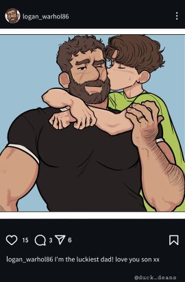 2025 2boys duck_deans english english_text father father_and_son hairy hairy_male implied_incest incest instagram larger_male larger_male_smaller_male male older_male older_male_and_younger_male size_difference smaller_male social_media twink twink_and_daddy yaoi younger_male