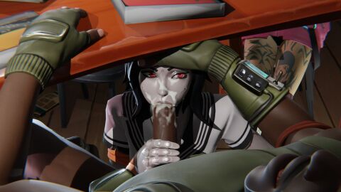 2024 2girls 3d alternate_version_available balls blender blowjob bottomless boy cum cum_in_mouth cum_inside cum_on_face cumming cumshot dark-skinned_male dark_skin duo ejaculation epic_games erect_penis erection facial fellatio female female_focus fortnite fortnite:_battle_royale half-dressed half_naked hand_on_head handjob handjob_while_sucking hi_res highres horny horny_female human interracial jtopau light-skinned_female light_skin looking_at_viewer male male/female male_pov on_floor on_knees open_legs oral oral_creampie oral_penetration oral_sex orgasm penis pov pov_eye_contact red_eyes robot robot_girl robot_humanoid sabina_(fortnite) sex smirk smirking spitfire_(fortnite) spread_legs stroking stroking_penis sucking sucking_penis topwear tsuki_(fortnite) unaware under_the_table watermark