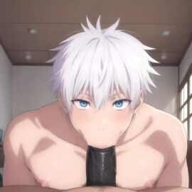 ai_generated blowjob deepthroat eye_contact fellatio gay gay_sex huge_cock male/female no_sound oral oral_sex penis pov pov_male sucking sucking_penis tagme video