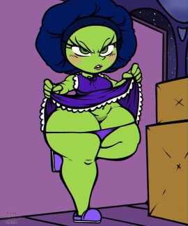 disgust disgust_(inside_out) inside_out inside_out_2 pyjamas