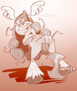 1girls anus ass barbara_(rayman) bottomless excessive_pubic_hair female female_only female_pubic_hair hairy_pussy missing_tooth presenting presenting_anus presenting_hindquarters presenting_pussy princess_(rayman) pubic_hair pussy rayman_(series) spreading_ass voidsdroids