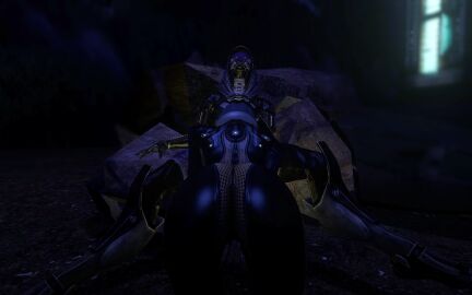 1futa 1girls 1robot 3d alien alien_futa blowjob clothed clothing edi female futanari garry's_mod glowing_genitalia glowing_penis intersex mass_effect mass_effect_2 mass_effect_3 masturbation_through_clothing oral penis quarian tali'zorah_nar_rayya