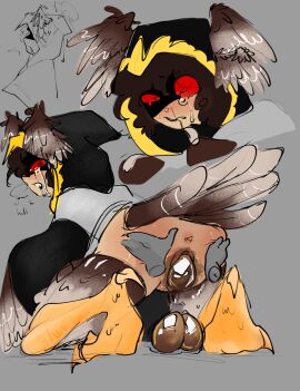 avian avian_feet avian_humanoid egg_from_pussy egg_laying female kunislugs oviposition pussy roblox roblox_admins robloxian self_upload shedletsky tagme telamon