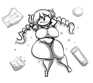 animated big_breasts breast_expansion breast_growth breast_growth_(enlargement) breasts expansion female huge_breasts hyper_breasts ilulu_(dragon_maid) miss_kobayashi's_dragon_maid nintendo nintendo_switch puffster3 tagme thick_thighs wide_hips