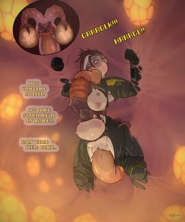 1girls abs areola armor arthropod arthropod_abdomen big_breasts big_penis blue_eyes breasts cervical_penetration cervix cheek_bulge claws clothed_sex clothing cross_section exoskeleton eye_roll fallopian_tubes female genitals group helldivers helldivers_2 hi_res huge_cock human infestation inflation insects interspecies male male/female mammal mohawk mostly_nude muscular muscular_female nipples open_mouth oral oral_penetration ovaries ovary_penetration parasite penetration penis pussy reproductive_hijack restrained short_hair spread_legs stomach_bulge tears tentacle tentacle_penetration terminid thick_thighs toby_art torn_clothes torn_clothing trio uterus vaginal_penetration wide_eyed wide_hips